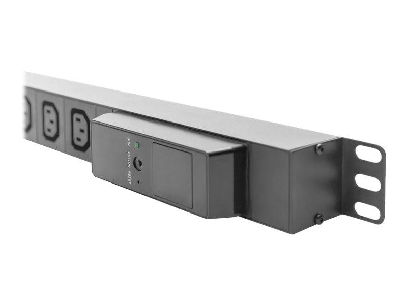 DIGITUS PDU lokaal 18xC13 2xC19 mededelingen 230V/16A zwart-3