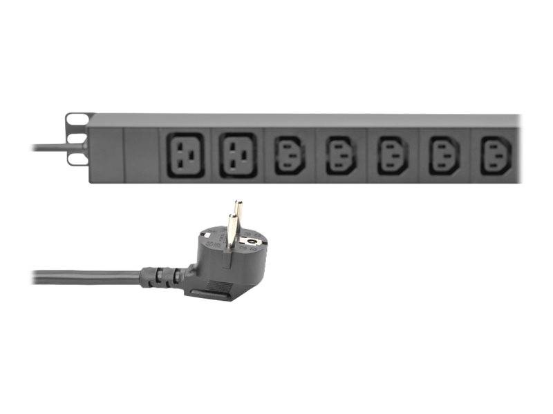 DIGITUS PDU lokaal 18xC13 2xC19 mededelingen 230V/16A zwart-4