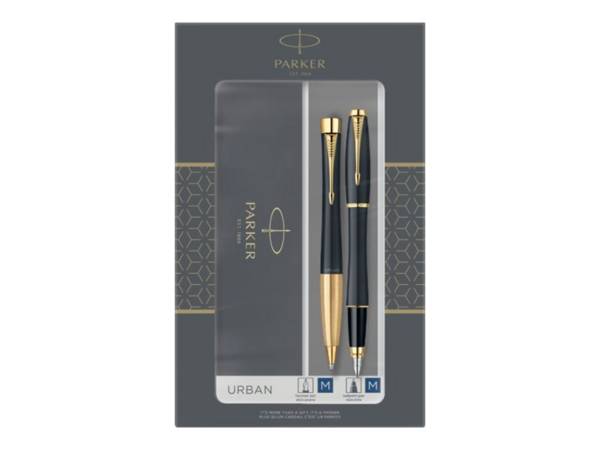 Parker Urban Muted Black GC duoset incl. geschenkdoos