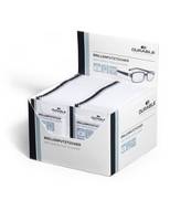 DURABLE brillenpoetsdoekjes vochtig 100 stuks wit-2