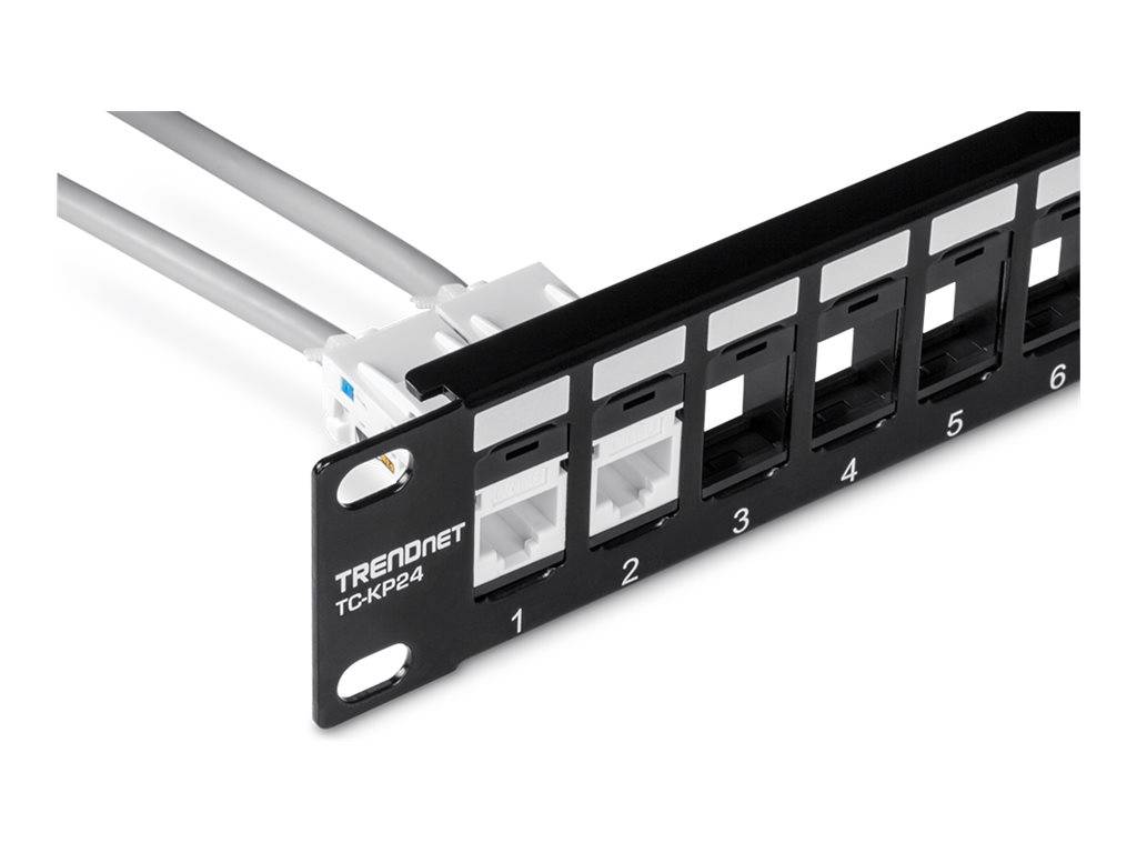 TRENDnet Keystone-aansluitingen 50 stuks Cat6 gereedschapsvrij 90°-6
