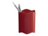 Stevige pennenhouder 1701235080, kunststof, rood