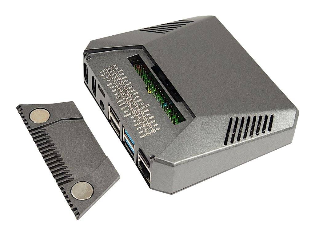 Inter-Tech RASPBERRY-behuizing ODS-727 Pi4 (model B)-0