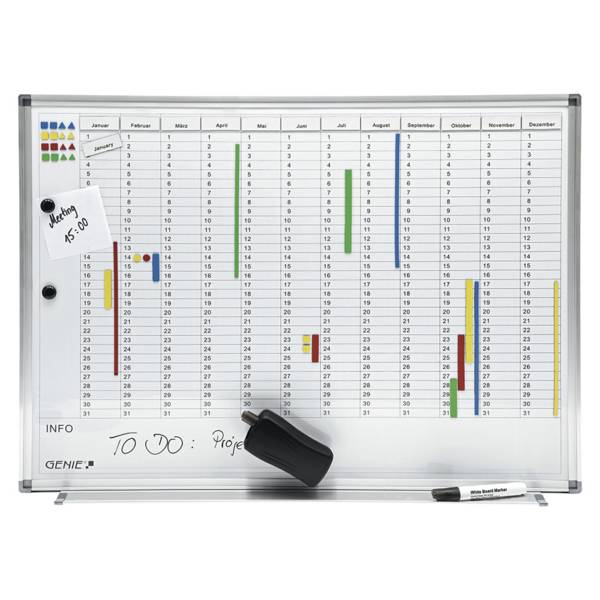 Genie 11512 magnetisch bord 770 x 560 mm Wit