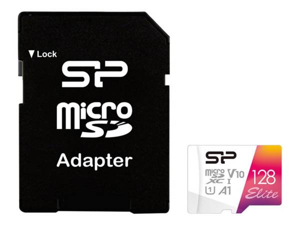 Silicon Power Elite 128 GB MicroSDXC UHS-I Klasse 10