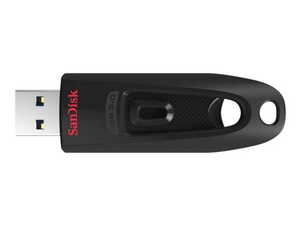 Sandisk 64 GB, USB 3.0, USB-A, 130 MB/s leesnelheid, 3x