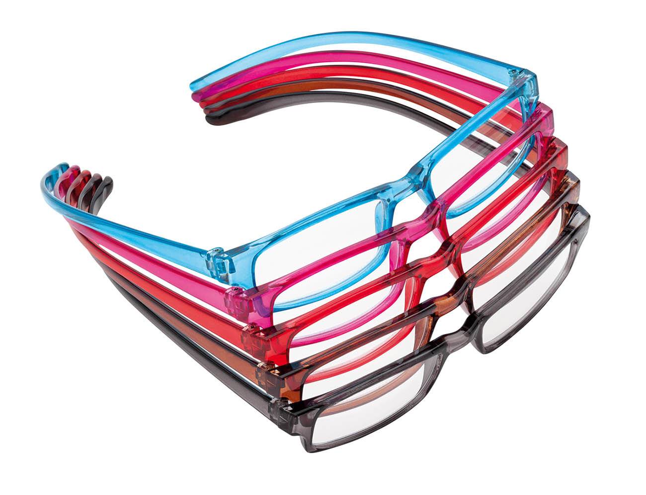 WEDO Loop leesbrillen in een displayverpakking van 30 stuks, diverse kleuren.-4