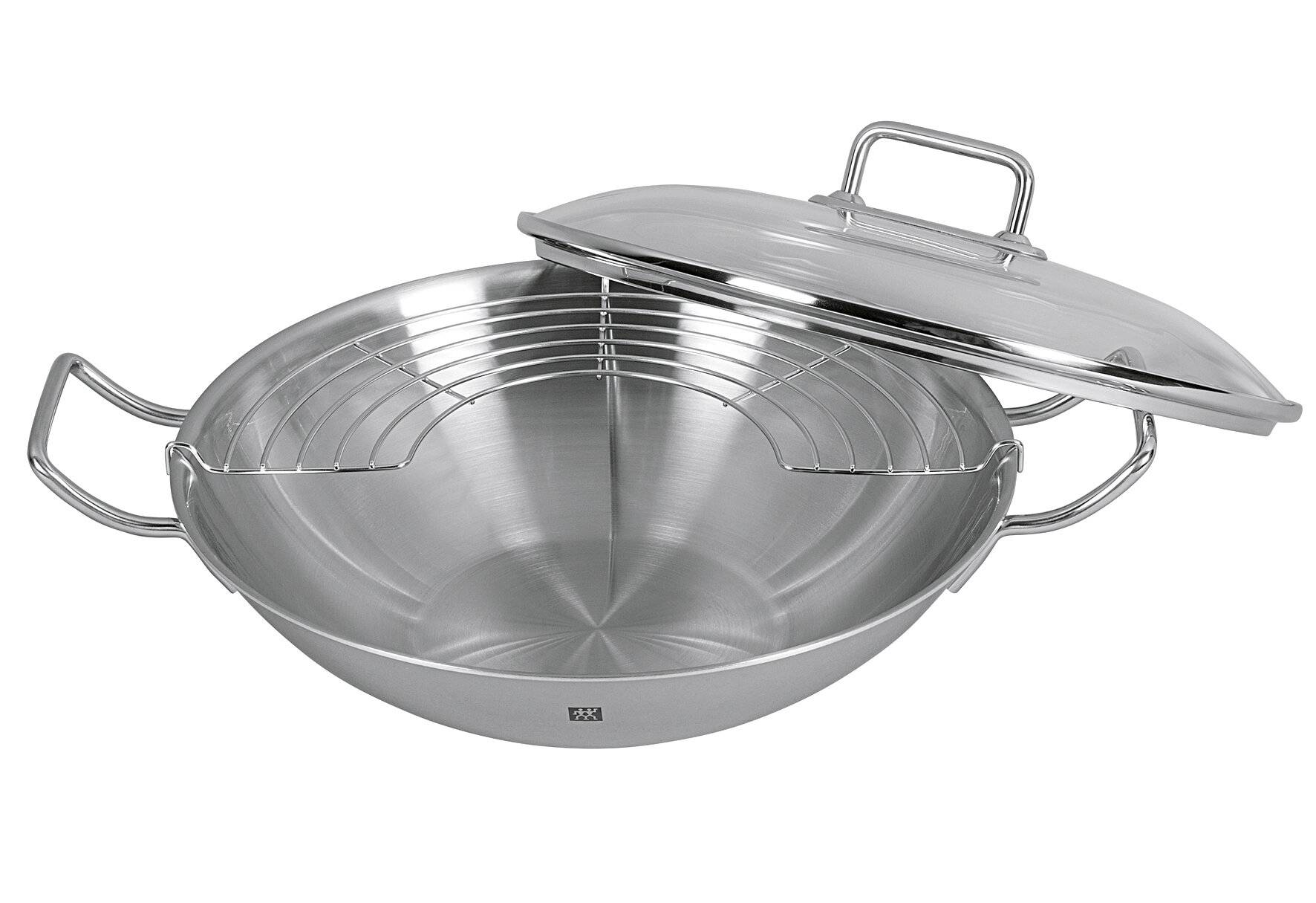 Wokpan met deksel 32 cm 40992-332-0-6
