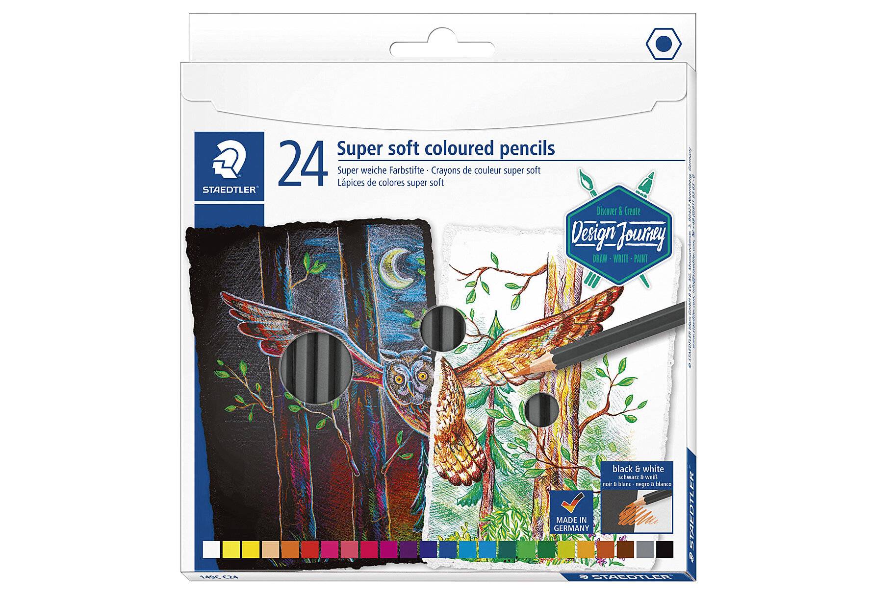 STAEDTLER kleurpotlood zacht 24ST-9