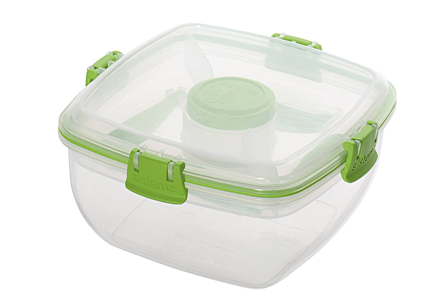 sistema Lunchbox Salade TO GO 1,1 l munt-0