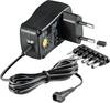 3 V - 12 V universele voeding incl. 6 DC adapters - max. 12 W en 1 A