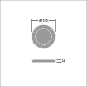 Thorn Raster CONT3 12L LOUVER ANT-1