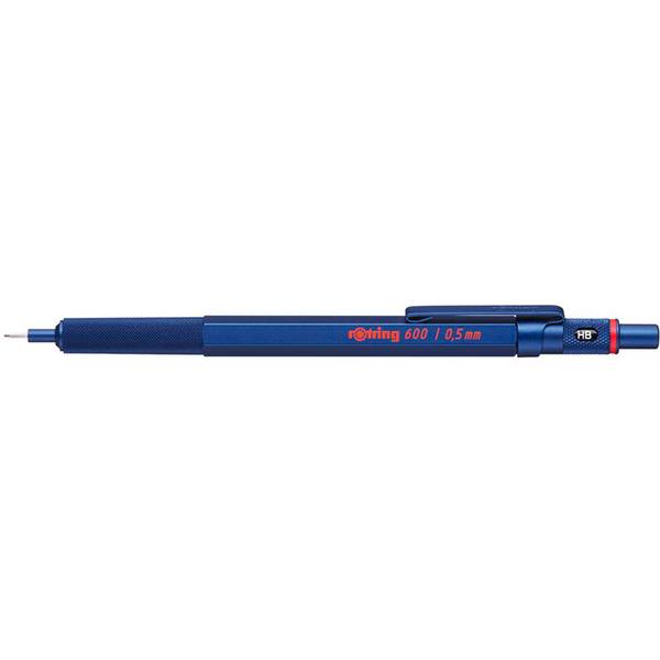 rotring Feinminenstift 600, 0,5 mm, metallic-blau