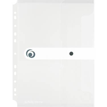 Herlitz documententas A4 PP kleur transp. bijv. indiening 1e