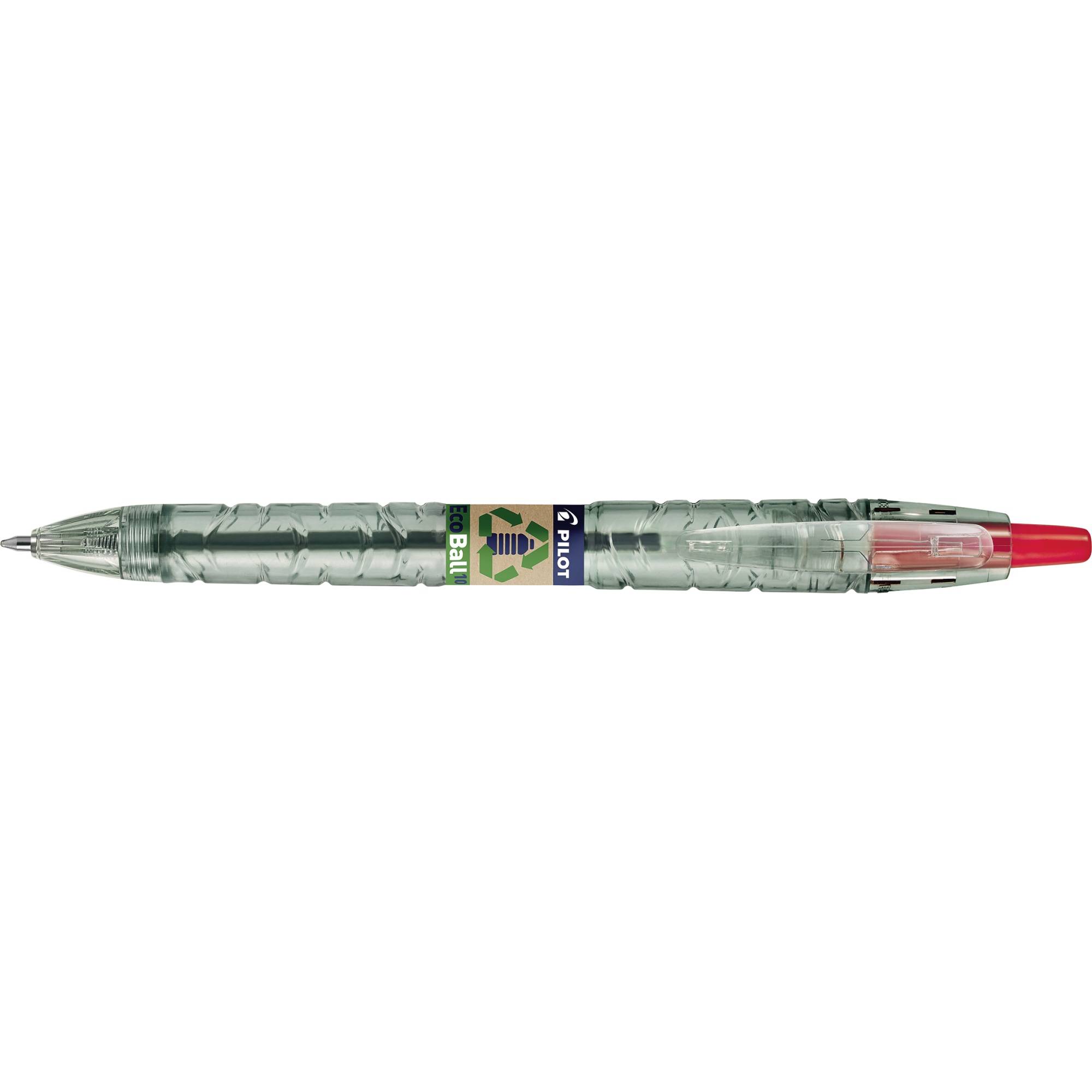 Balpen Pilot B2P Begreen Ecoball rood medium