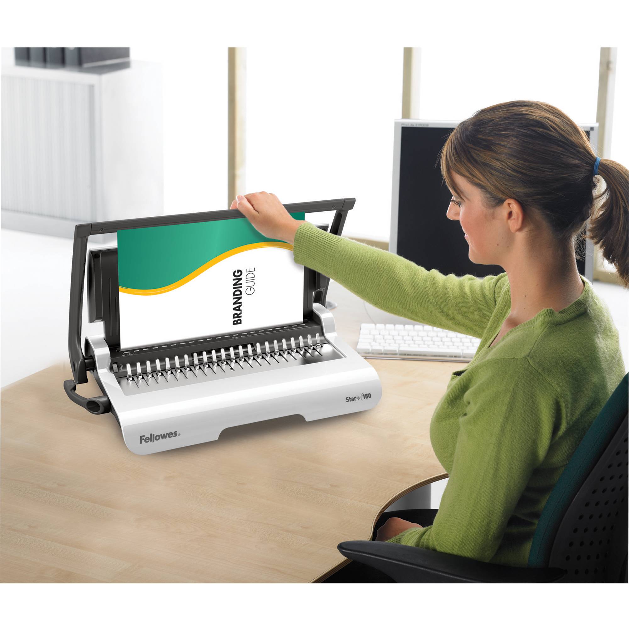 Fellowes 604398 Inbindmachine plastic ring (l x b x h) 506 x 348 x 146 mm DIN A4-2