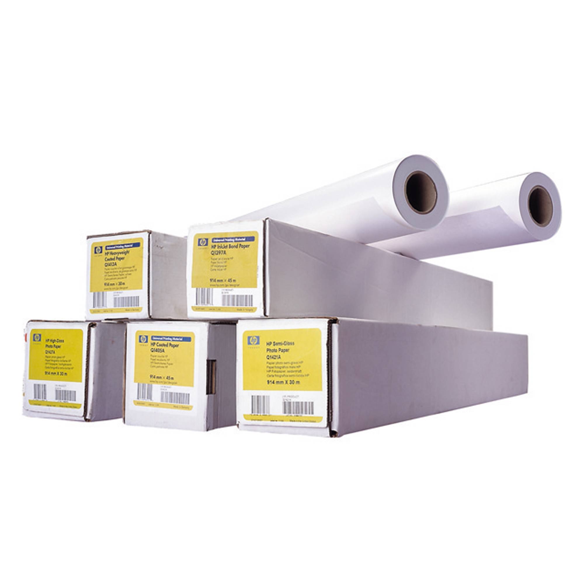 Inkjetpapier hp c6030c 914mmx30m 130gr | Rol a 30 meter-1