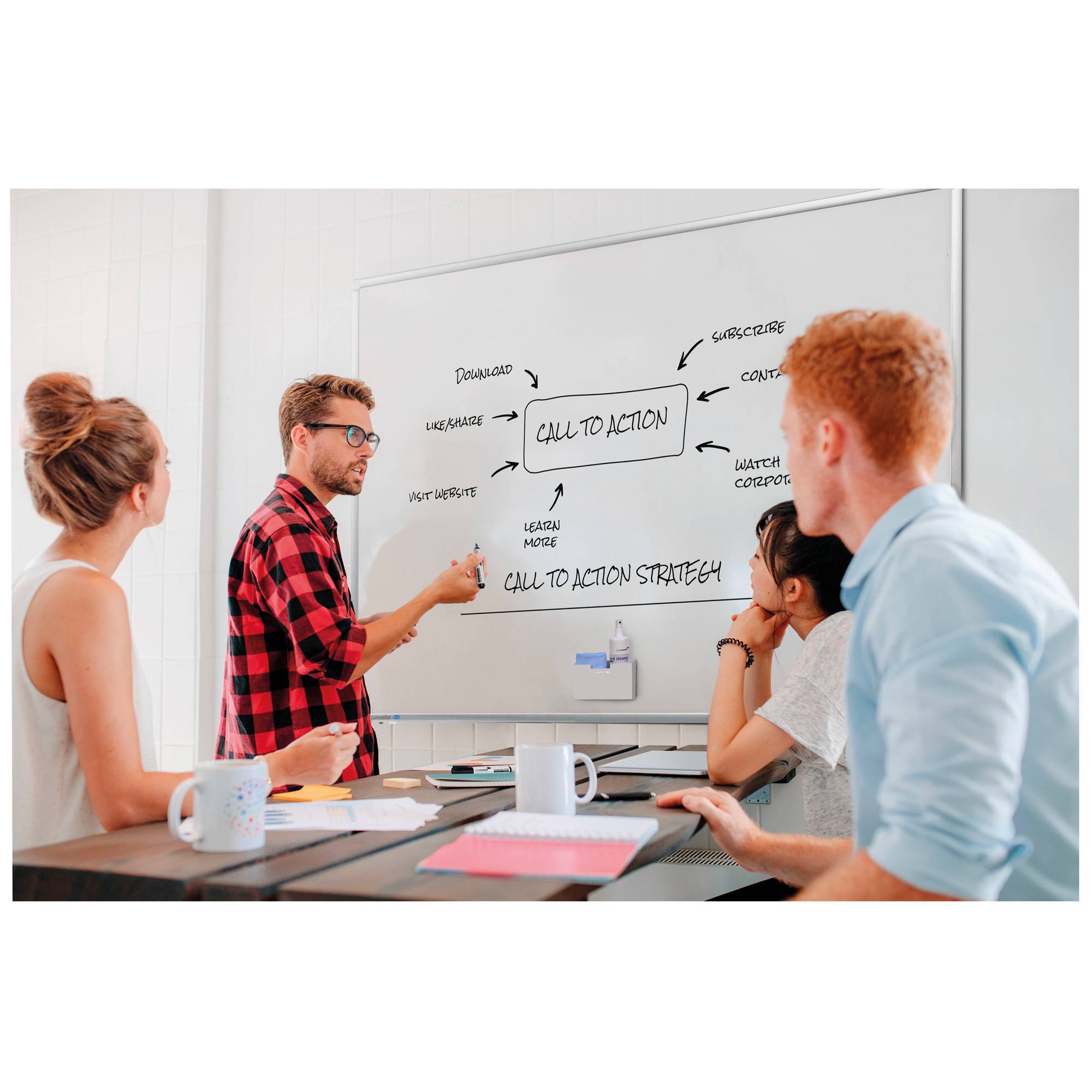 Whiteboard accessoirehouder Legamaster wit-1