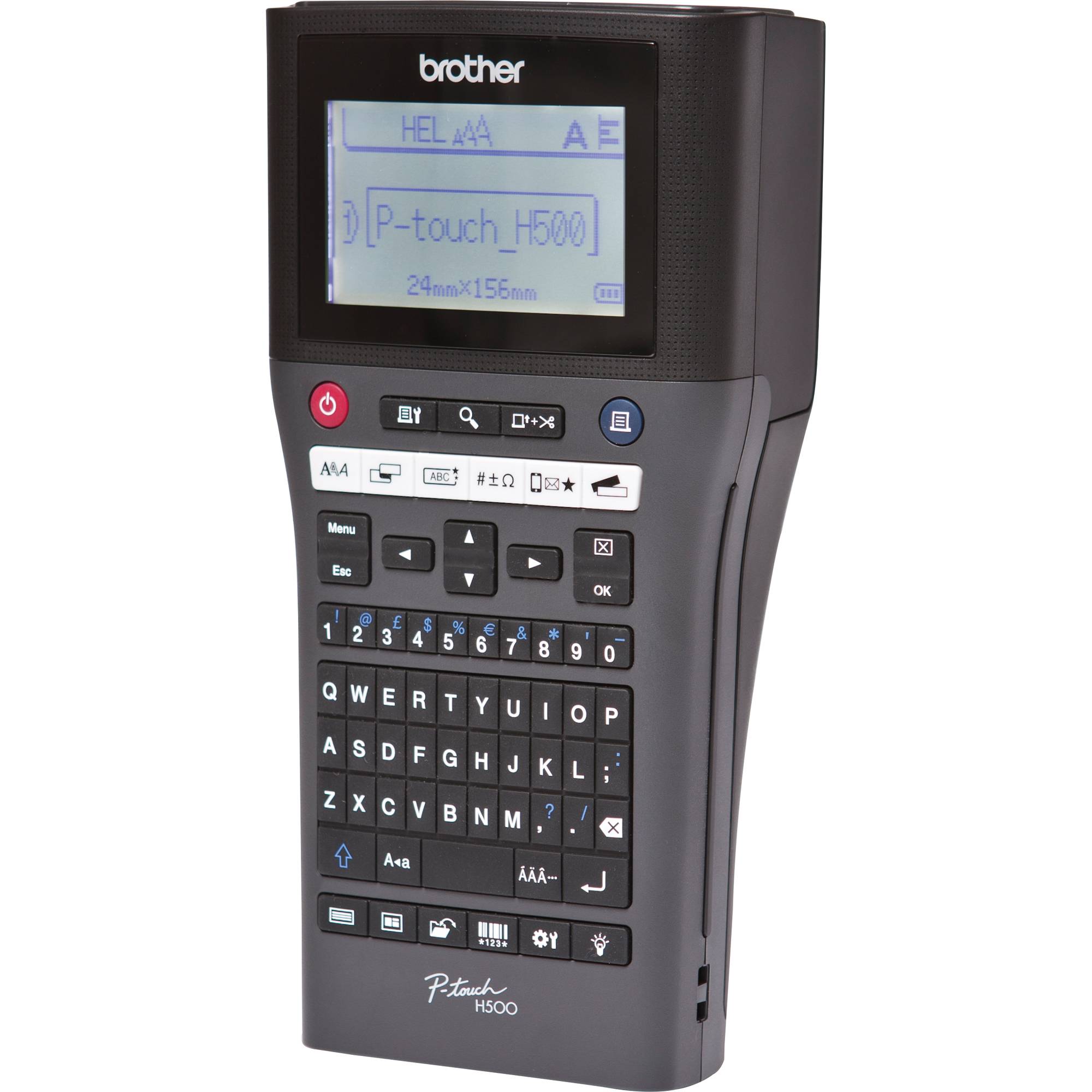 Brother P-touch H500 Labelmaker Geschikt voor labels: TZe 3.5 mm, 6 mm, 9 mm, 12 mm, 18 mm, 24 mm-3