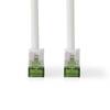 Nedis SFTP CAT7 netwerkkabel | wit | LSZH | 0,50 meter