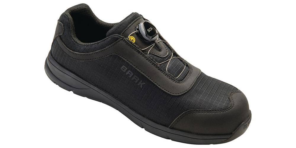 Veiligheidsschoen Model Sam maat 46 W. 11 zwart S3 SRC ESD EN ISO 20345 textiel-0