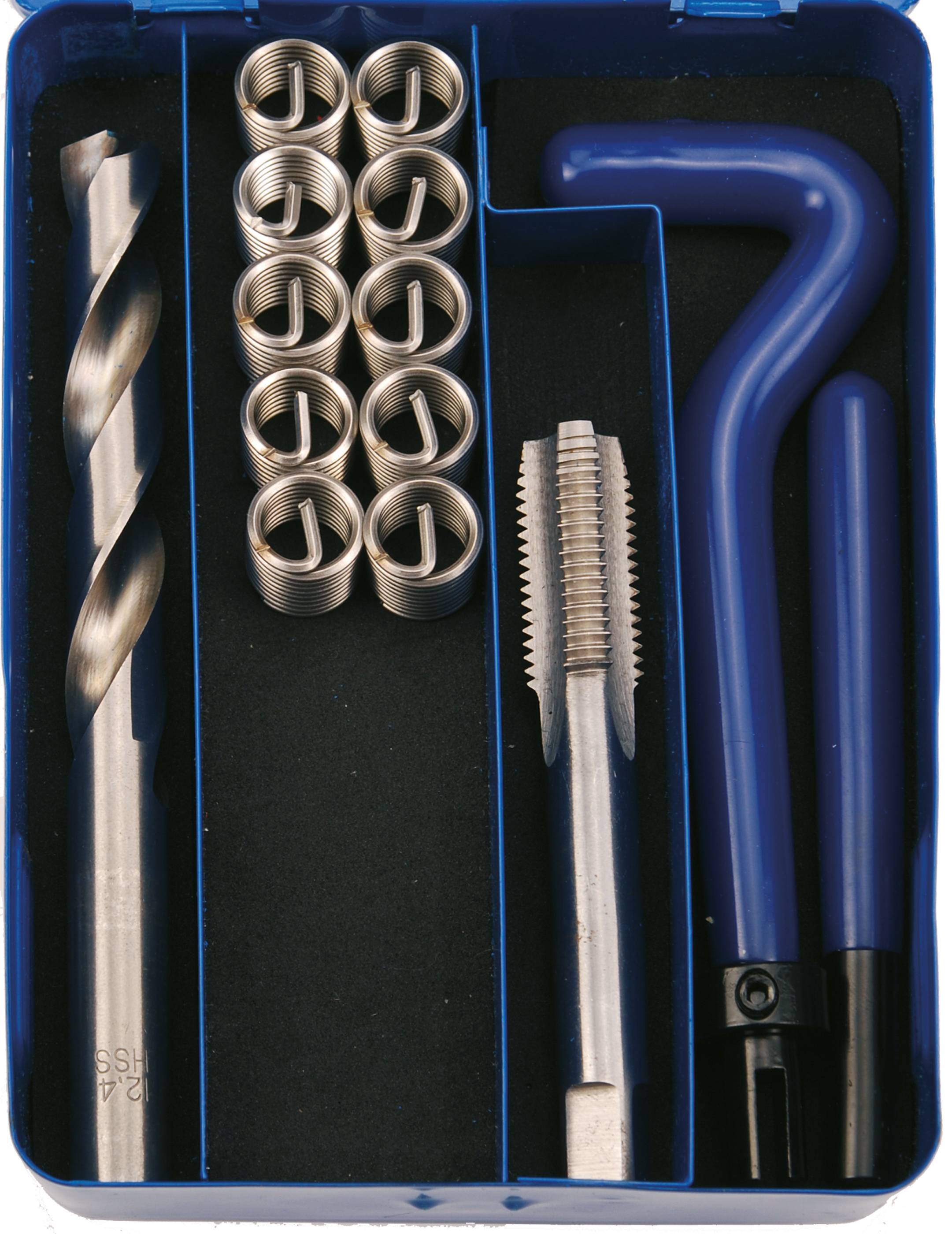 BGS Schroefdraad reparatieset M12 x 1,25 14 delig-1
