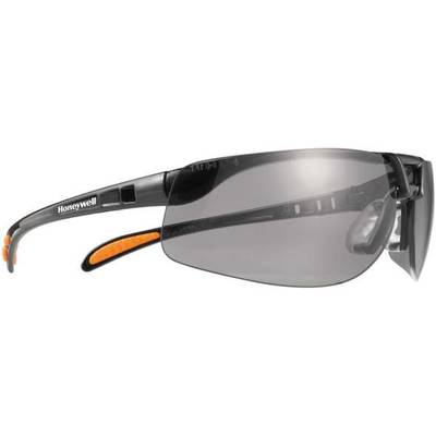 Honeywell Schutzbrille Protege grau Bügel schwarzmetallic,kratzf. 10 153 63 Veiligheidsbril  Zwart, Oranje EN 166-1 DIN 