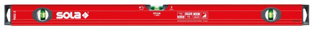 Waterpas Sola 100Cm Red 3 100-0