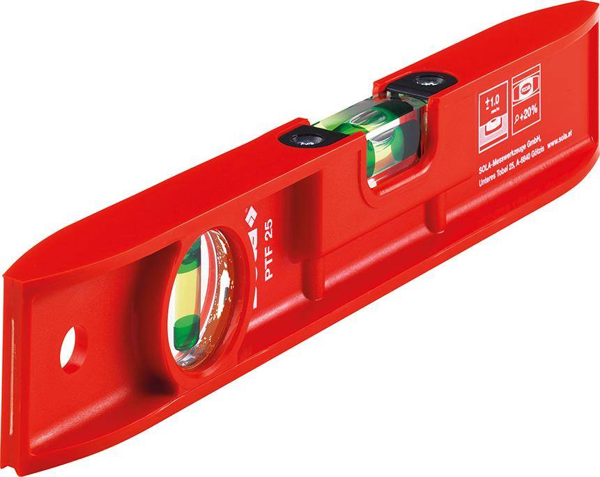 Torpedo-waterpas 25cm kunststof-4