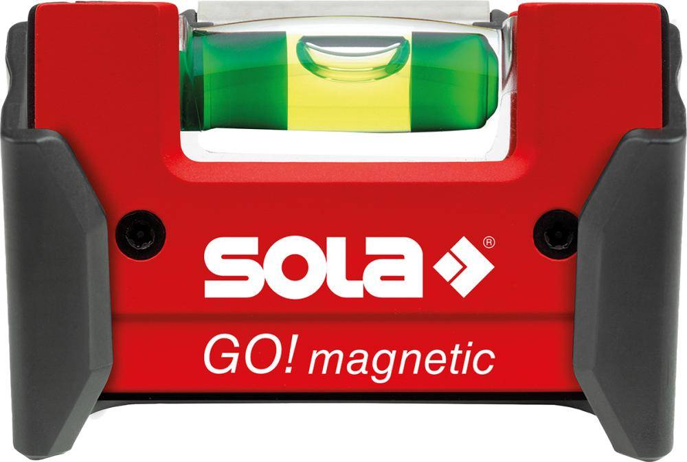 Magneet-miniwaterpas Go Magnet Clip 7,5cm Sola-0