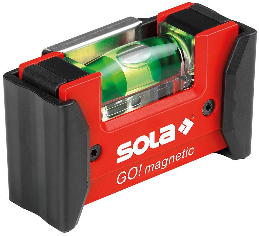Magneet-miniwaterpas Go Magnet Clip 7,5cm Sola-5