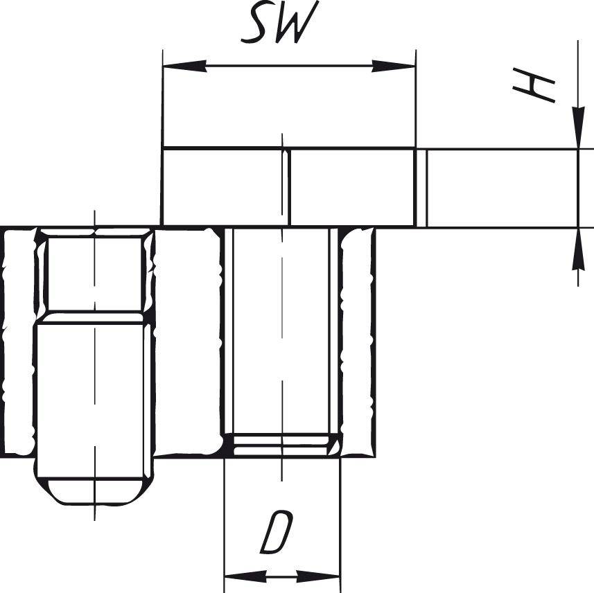 Spanklem excenter voor machinetafel T-sleuf 20 MITEE-BITE-6