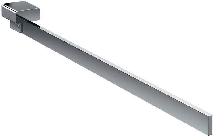 Loft, handdoekhouder, 1-armig, vast, 410mm, chroom-0