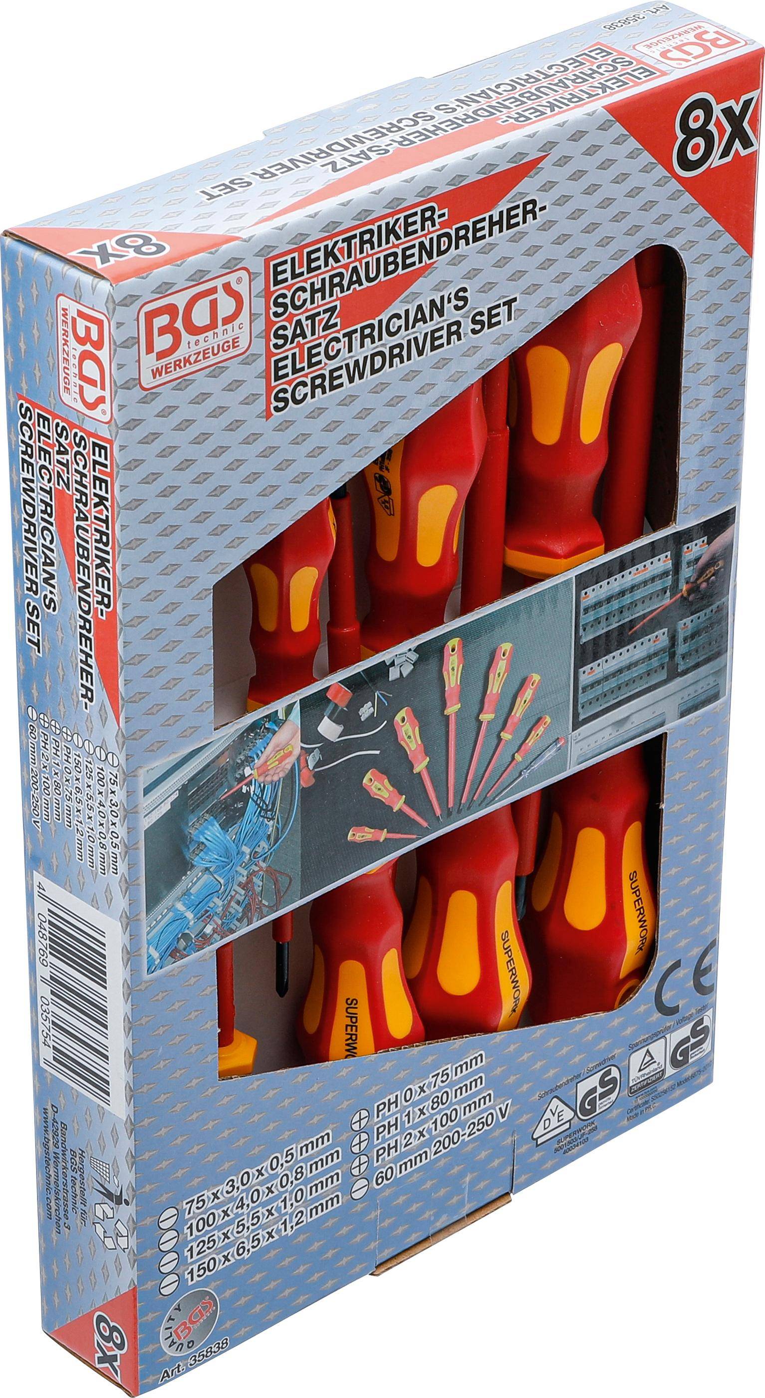 BGS VDE schroevendraaier set 8-delig-2
