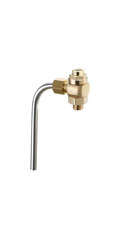 Aquastrom P monsterafname-ventiel, /RVS, DN10, G3/8-2