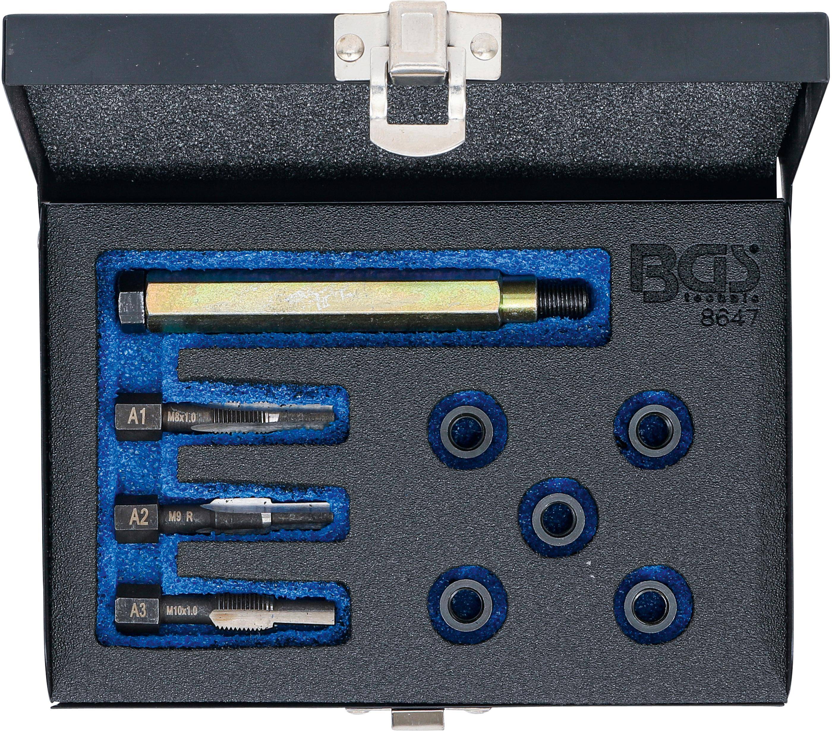 BGS Reparatieset voor gloeibougie schroefdraad M8 x 1,0 mm-3
