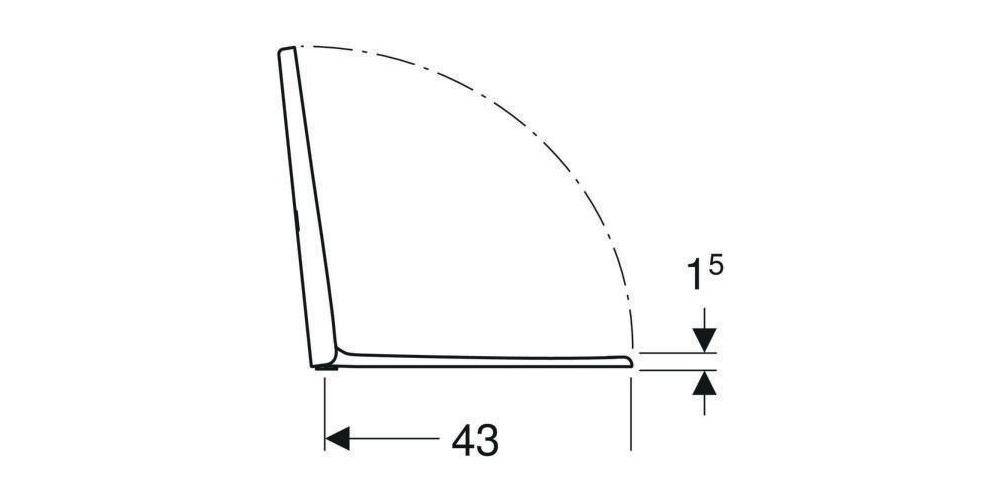 Geberit iCon closetzitting SC/QRL/TF-2