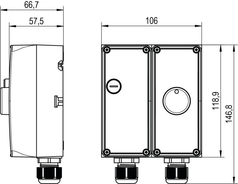 Alre-it Universalhermostat RTKSA-010.200-4