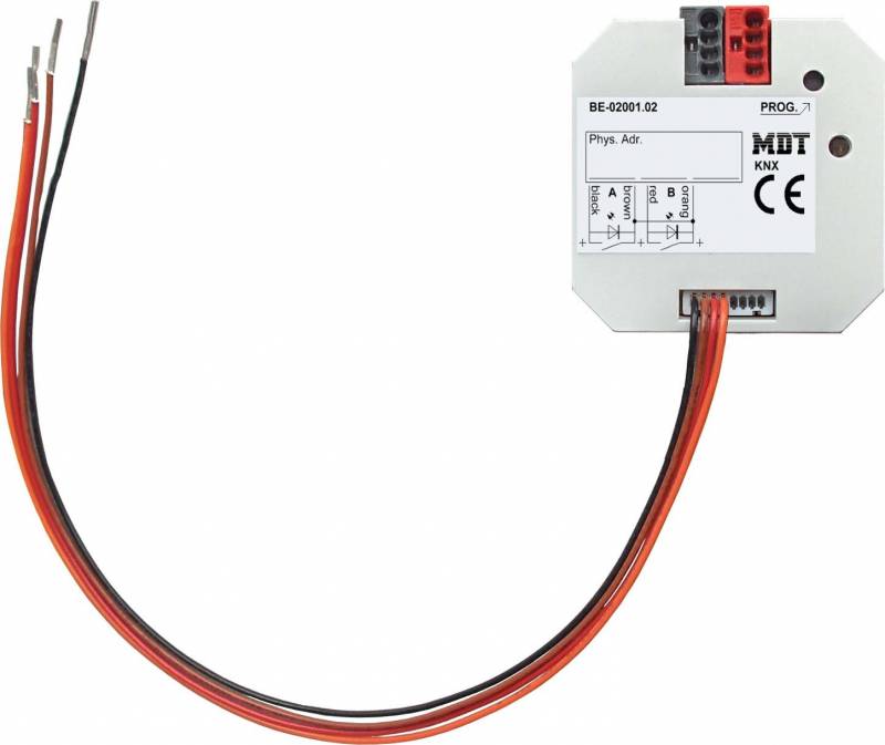 MDT BE-02001.02 Tasterinterface 2-fach, UP (BE-02001.02)-0