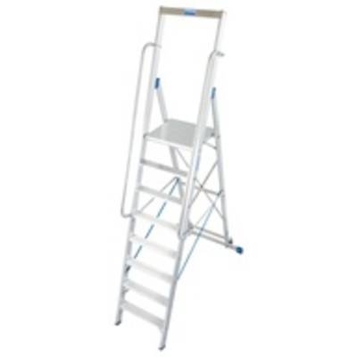 Krause  127785 Aluminium Ladder  Werkhoogte (max.): 3.90 m Zilver DIN EN 131 21 kg