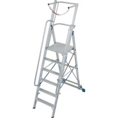Krause Stabilo® Professional 127501 Aluminium Ladder  Werkhoogte (max.): 3.4 m Zilver  20 kg