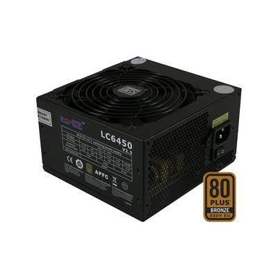 LC -Power LC6450 V2.3 - 450 W - 230 V - 50 Hz - 5 A - Actief - 115 W