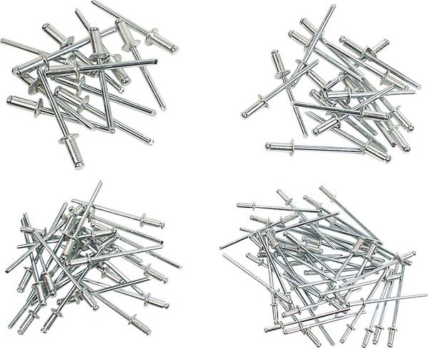 Brüder Mannesmann M 1097-S Assortiment nieten Inhoud 600 set(s)