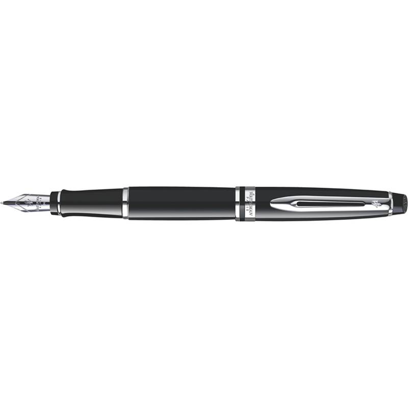 WATERMAN Vulpen Expert Zwart CC M Blauwe Cadeauverpakking-0