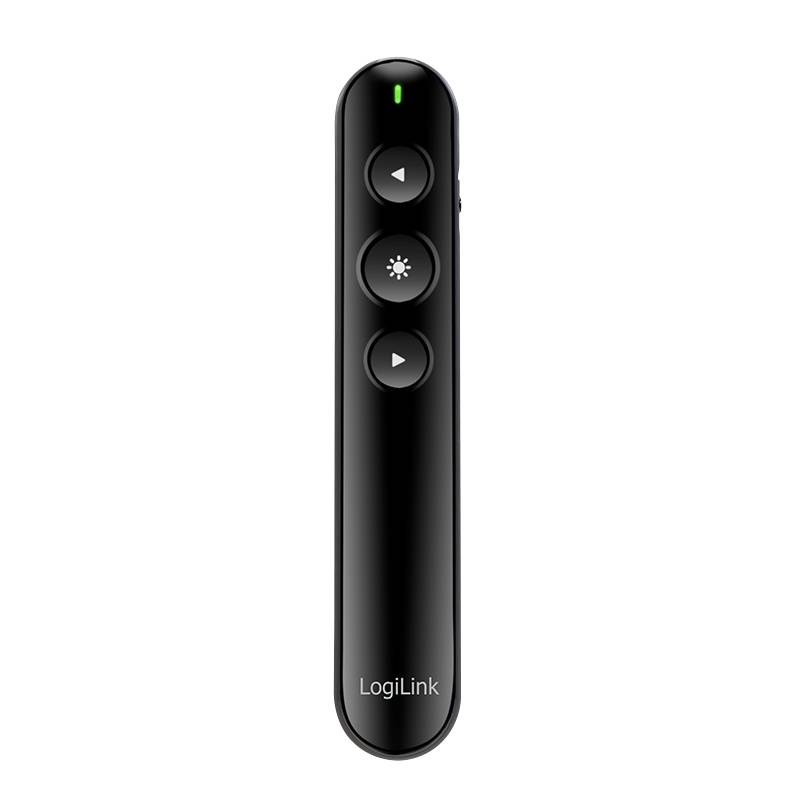 LogiLink Presenter Wireless, 2,4 GHz, laserpointer, tot 15 meter-2