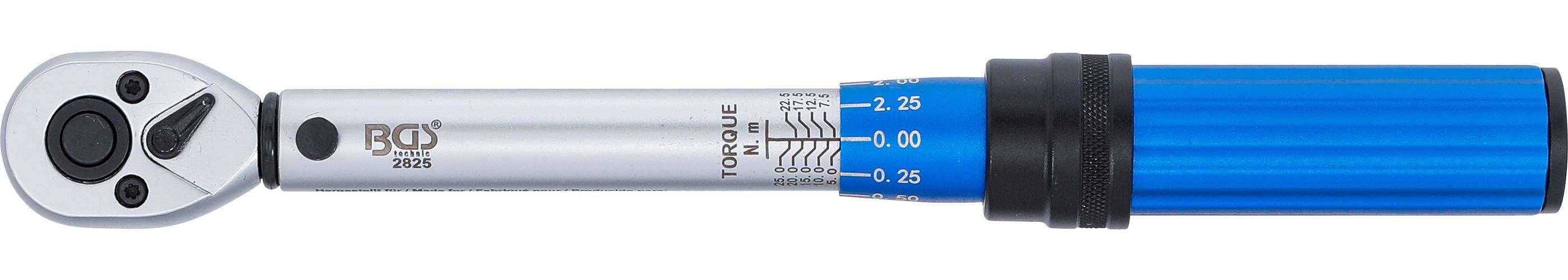 BGS Momentsleutel 1/4" 5 - 25 Nm-2