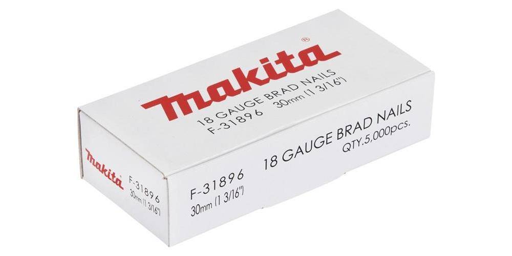 Brads Makita Verzinkt 1.0X1.2X30mm Pak=5000 F-31896-1