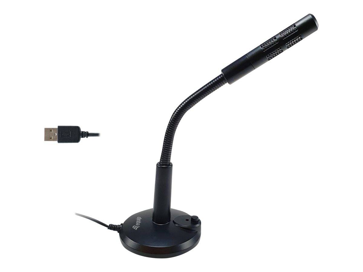 Rust tafelmicrofoon + verstelbare hoek uit met USB-poort-1