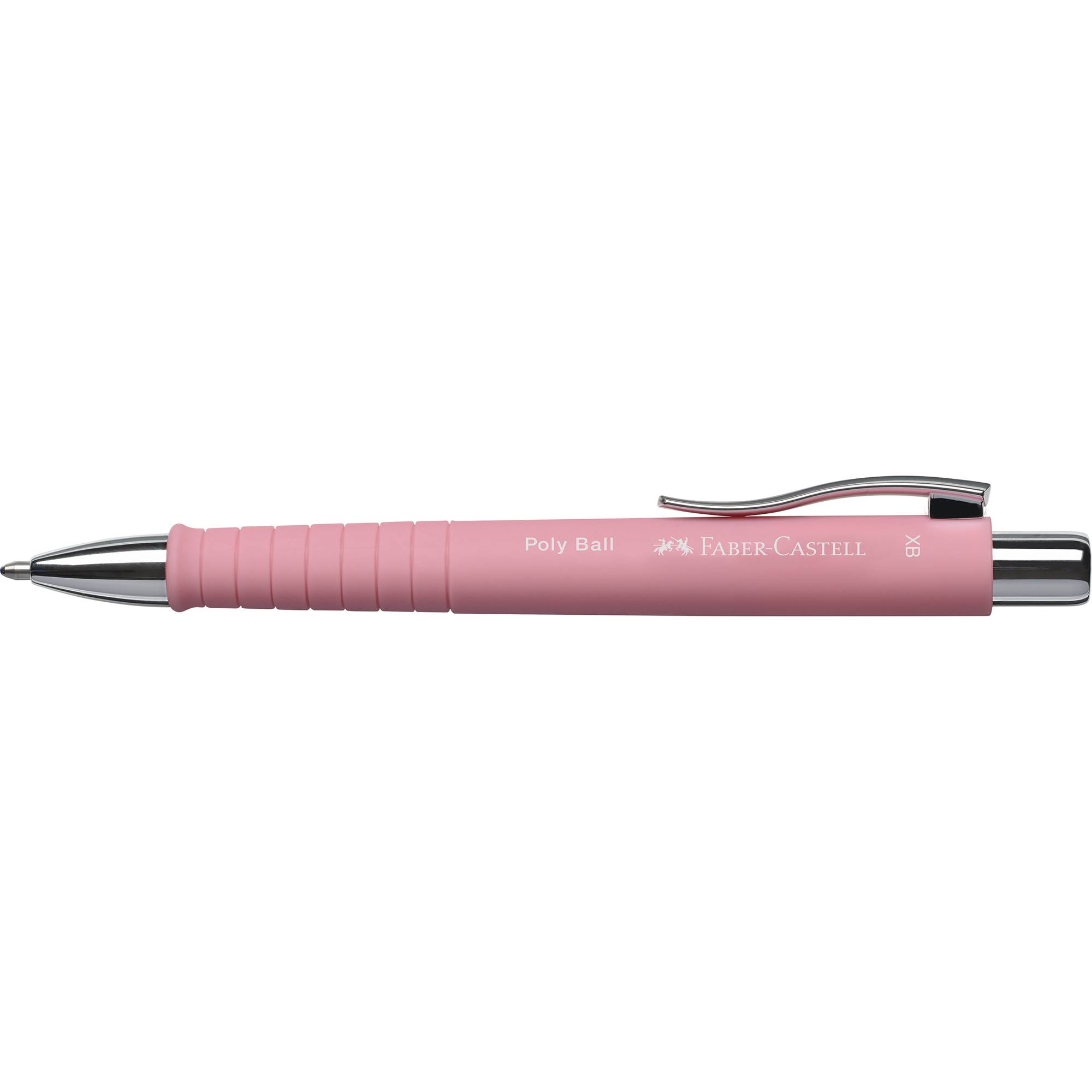 FABER-CASTELL balpen Poly Ball XB roze-0