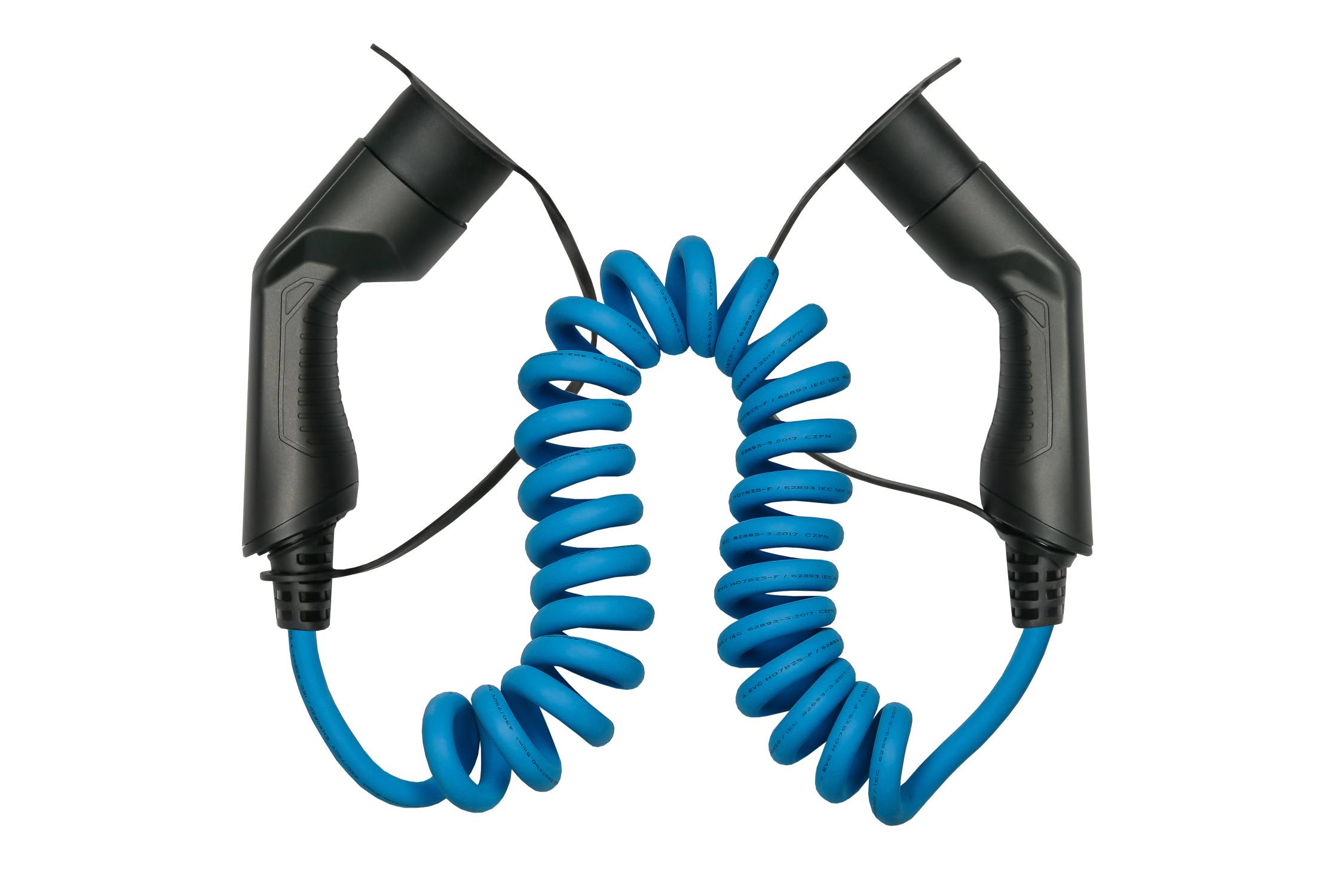 Kabelmeister EVC02-050B electriciteitssnoer zwart, blauw 5 meter-0